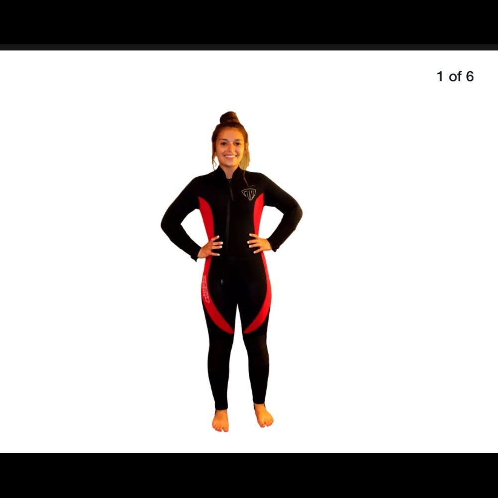 Women's 5mm Front Zip Wetsuit - Large